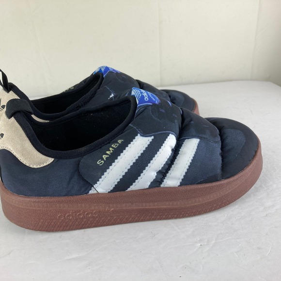Adidas Samba Puffer Mens 8 Womens 9.5 Waterproof Insulated Slip On Sneaker - Picture 9 of 11